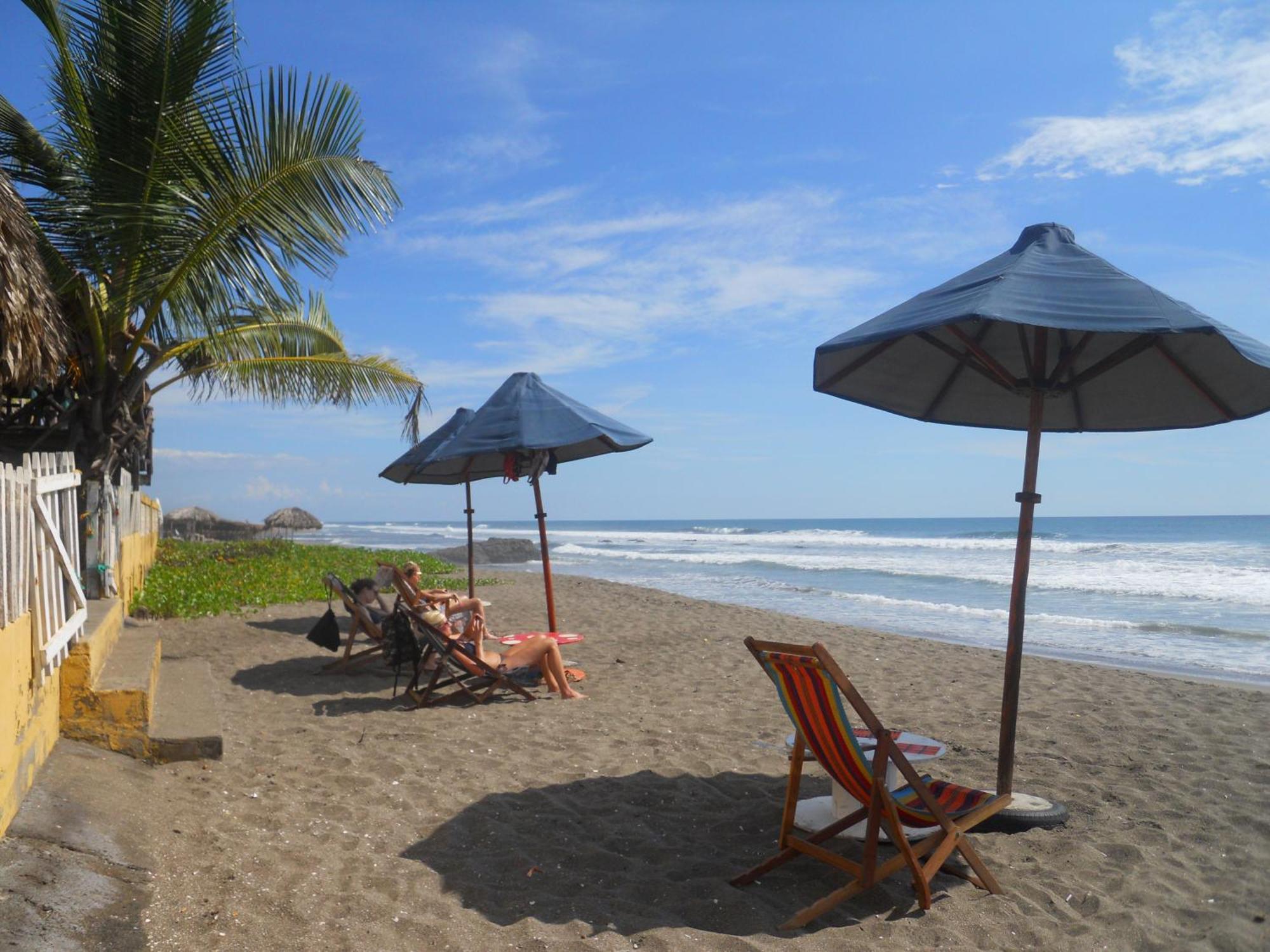 Beach Hostal Oasis Las Peñitas 外观 照片